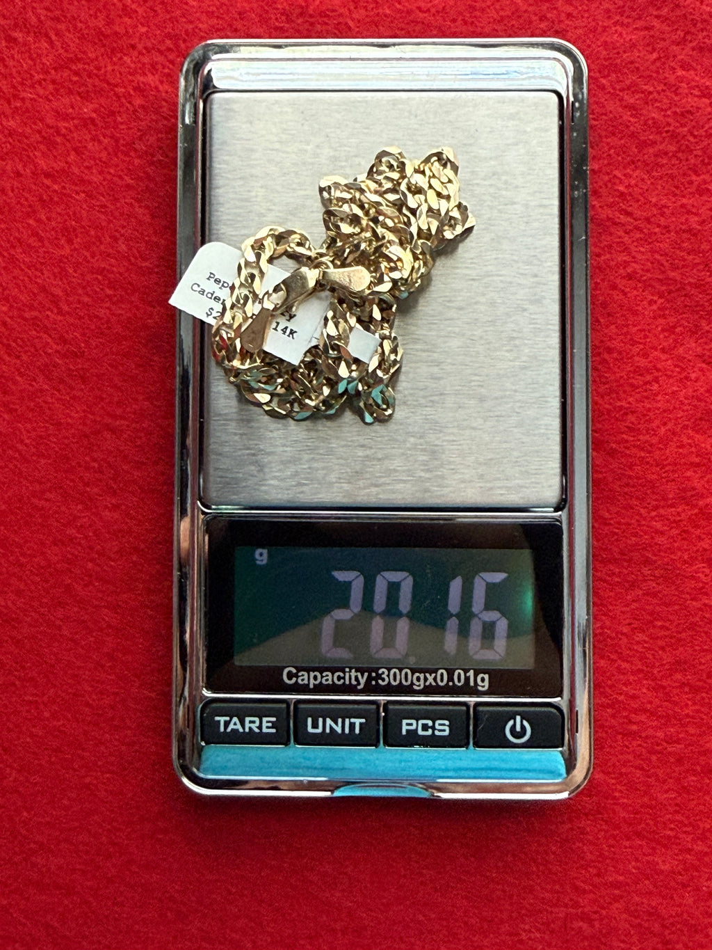 Cadena de Oro 14k